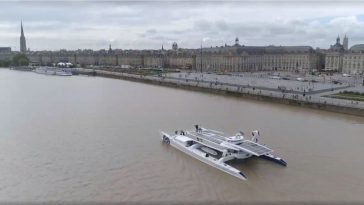 L'Energy Observer est arrivé à Bordeaux ce matin